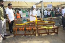 5th of June World Environment Day at Girgaon Chaupati  - Beach Clean Up Drive.