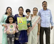 लोकसत्ता व म. प्र. नि. मंडळ यांच्या संयुक्त विद्यमाने पर्यावरण पूरक घरगुती गणेश उत्सव स्पर्धा २०२०